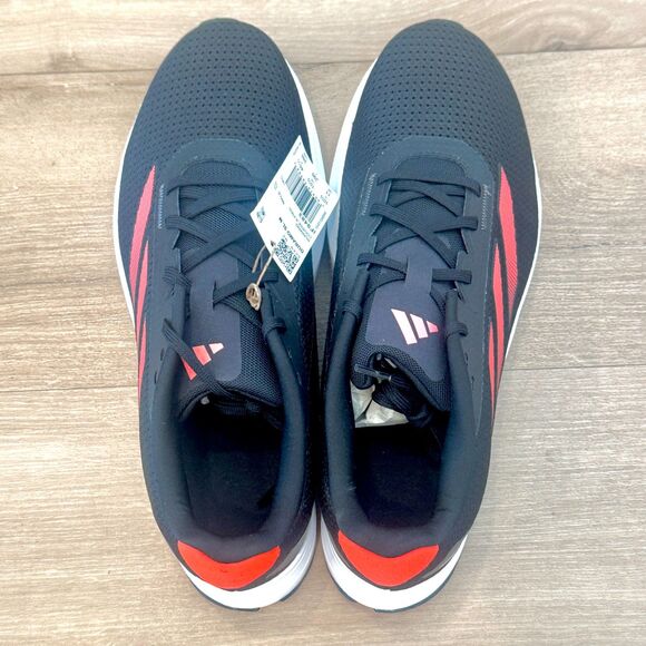 ADIDAS Duramo SL Black and Red Running/Walking Shoes - Men's 11 M - NEW with Box - Picture 8 of 8
